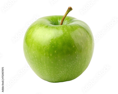 An Apple isolated on white