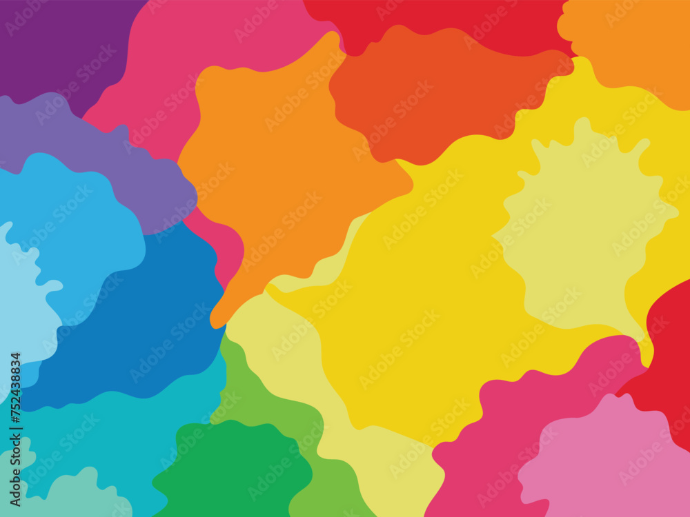 Fototapeta premium colorful paint texture background minimal vector design