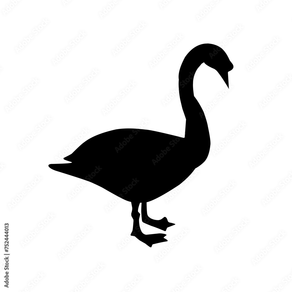 poultry Silhouette for Art Illustration poultry Silhouette for Art Illustration
