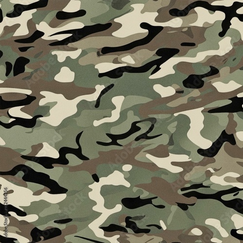 Camouflage Digital Pixel Pattern Textile Background Multicam Woodland
