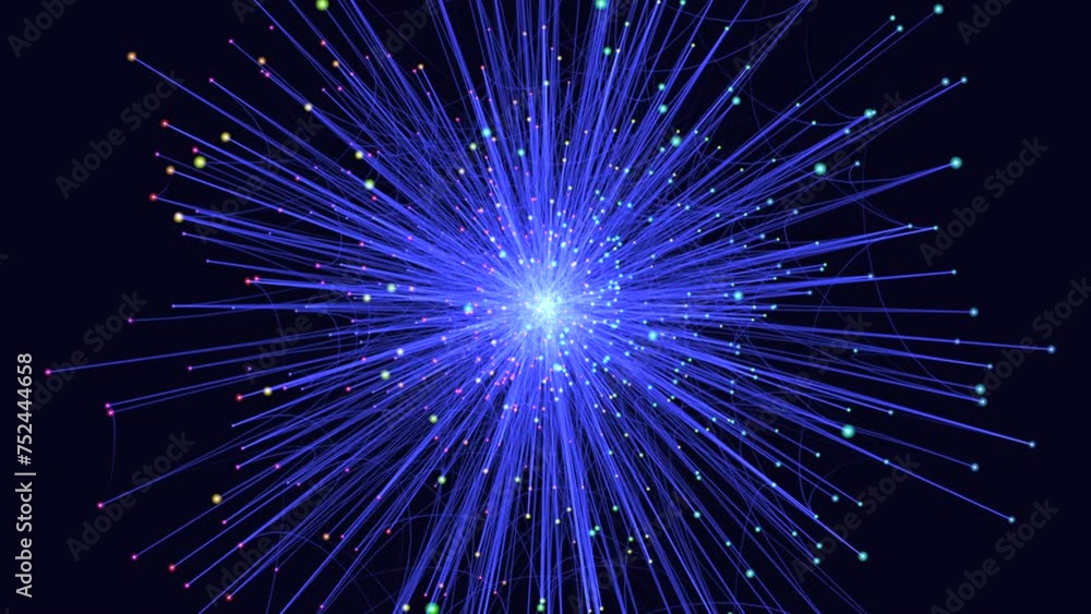 A radiant burst of light emanates from the center, radiating outward in a dazzling display. The luminous dots form a circular pattern, creating a captivating spectacle A radiant burst of light emanates from the center, radiating outward in a dazzling display. The luminous dots form a circular pattern, creating a captivating spectacle