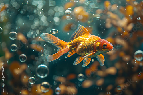 fish in aquarium © Kreasi Lokal