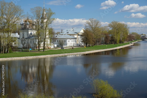river embankment in Vologda
