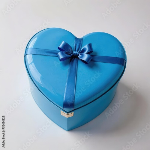 gift box with ribbon heart form  © Deanmon