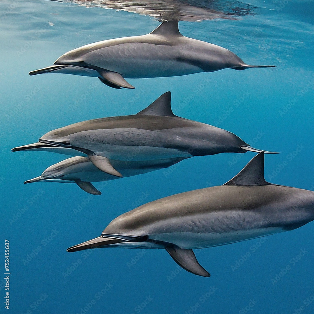 Obraz premium dolphin in the sea