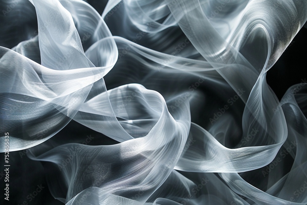Obraz premium smoke on black
