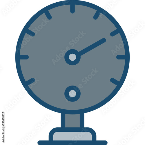 Pressure Line Filled Grey