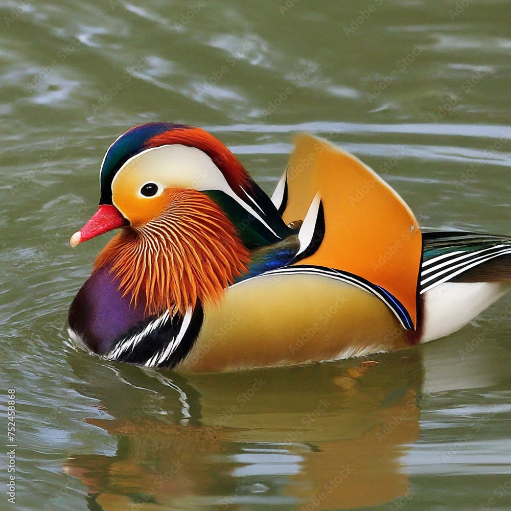 mandarin duck Close Up mandarin duck Close Up