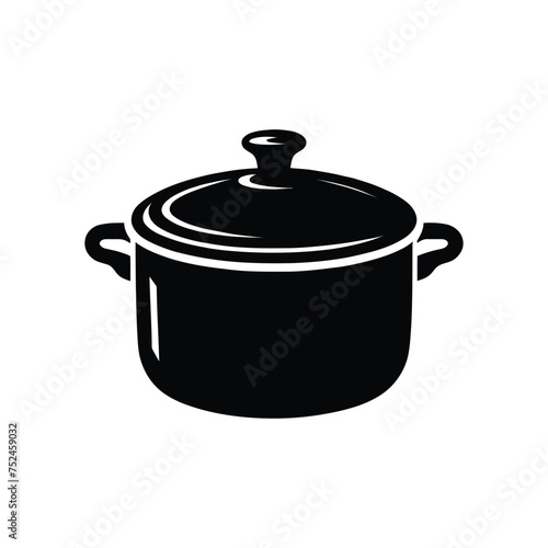 Cooking Pot Silhouette