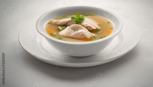 soup with chicken