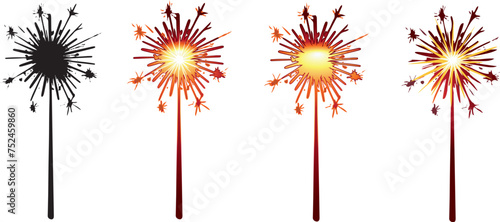 Magic wand line drawing witch theme halloween clipart party invitation flyer gothic style illustration packaging design idea print. Wooden wand accessory sorcerers. Bengal fire new year ink graphic