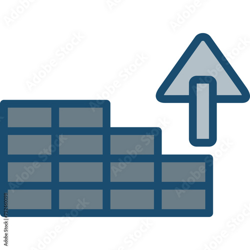 Trowel Line Filled Grey