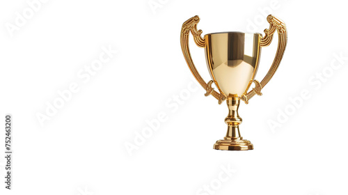 Trophy for Leadership Excellence isolated on white or transparent background