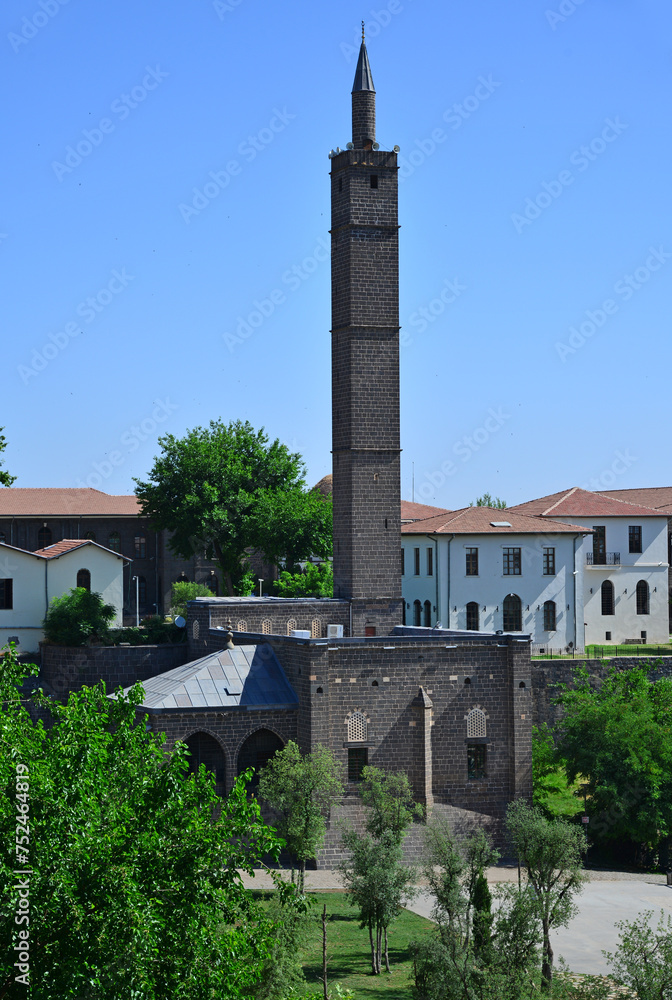 Located in Diyarbakir, Turkey, the Hz. Suleyman Mosque was built in the 12th century.