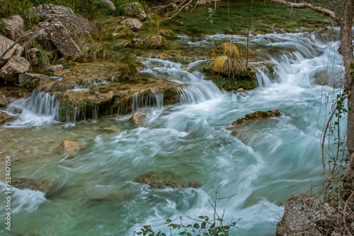 Río Borosa, en el parque natural de Cazorla, Segura y Las Villas. photo