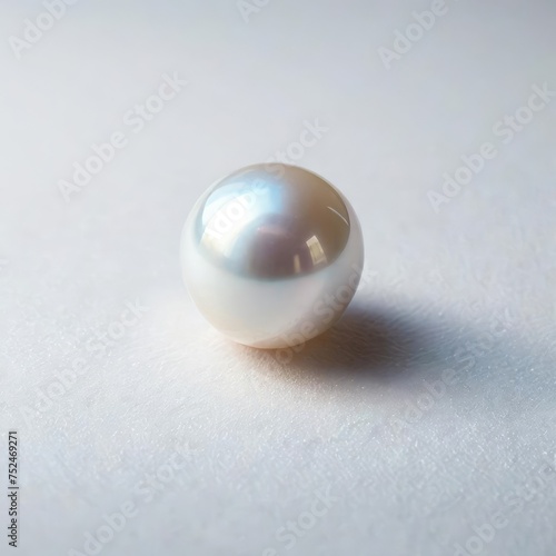 glass sphere on white background 