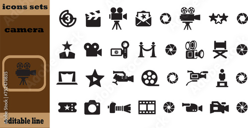 camera icons