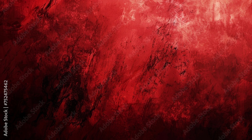 red color of the wallpaper in the style of dark tonalities Generative AI