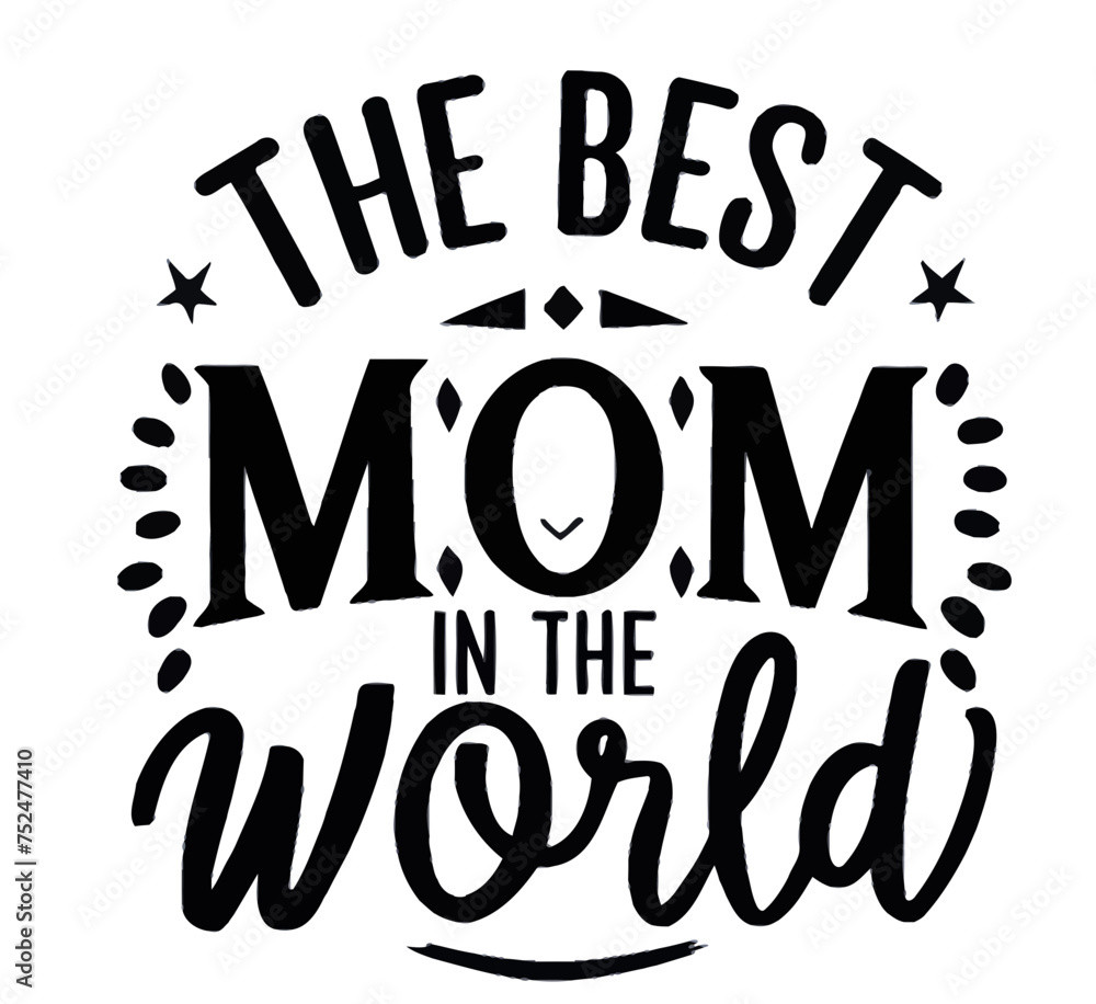 Adorable Mom Typography Vector for Social Campaigns Adorable Mom Typography Vector for Social Campaigns