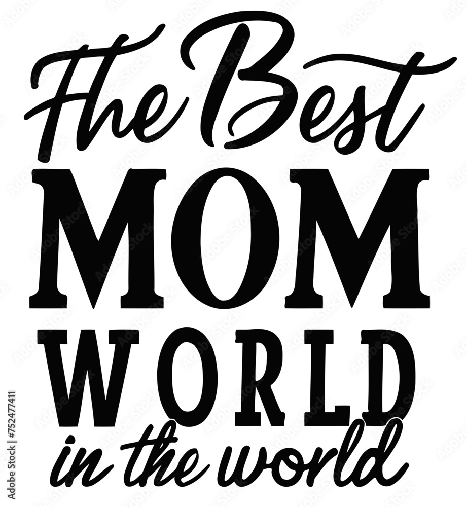 Obraz premium Timeless Vector Artwork for Mom-Themed Promotions