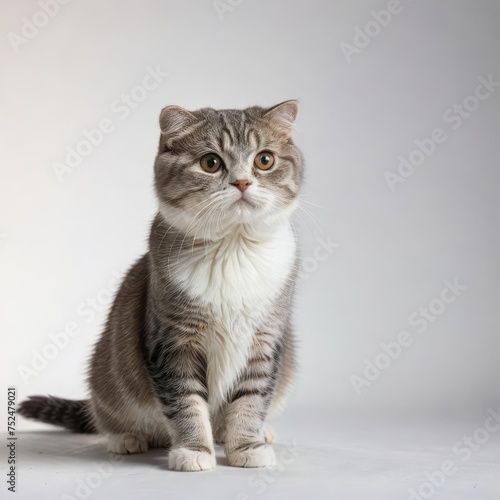 Scottish fold cat 