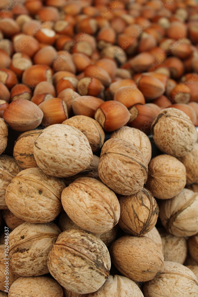 shelled walnuts and hazelnuts. Heap of shelled walnuts and hazelnuts in daylight. walnuts and hazelnuts background. Heap of hazelnuts and walnuts
shelled walnuts and hazelnuts. Heap of shelled walnuts and hazelnuts in daylight. walnuts and hazelnuts background. Heap of hazelnuts and walnuts