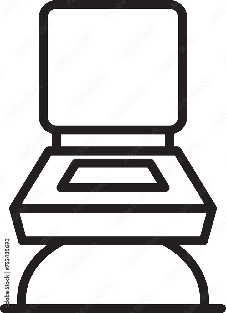 Toilet Bowl Icon