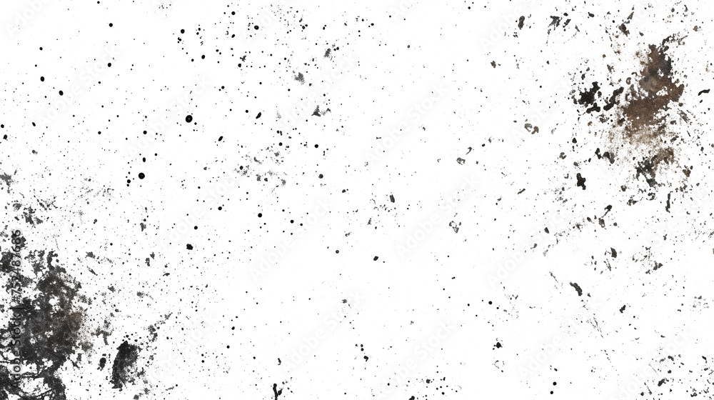White Wall With Black Spots White Wall With Black Spots