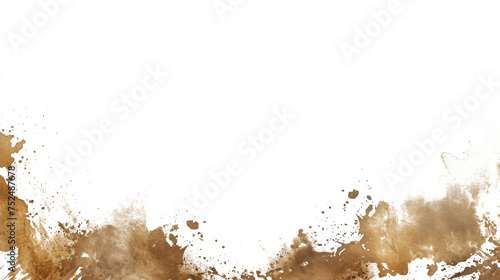 Brown and Transparent Background With Brown Spots