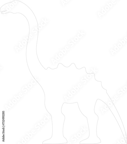 Diplodocus outline