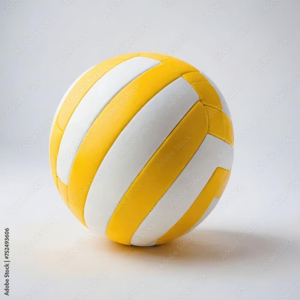 volleyball ball isolated on white
