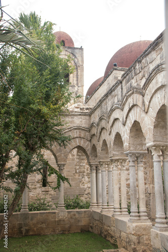 Obraz na płótnie San Giovanni degli eremiti church in Palermo w salonie