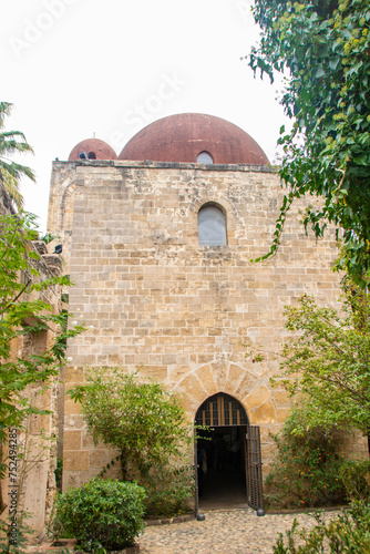 Obraz na płótnie San Giovanni degli eremiti church in Palermo w salonie