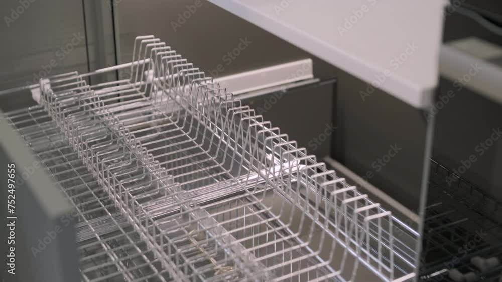 Opening and closing the cabinet drawer Opening and closing the cabinet drawer