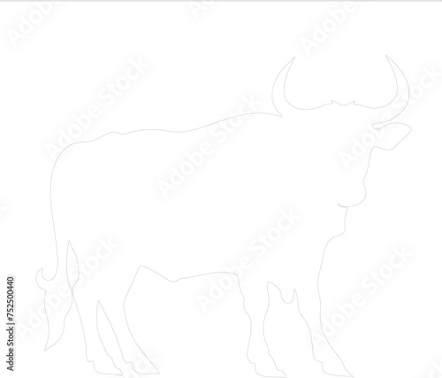 ox outline