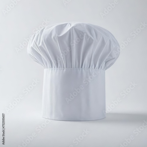 chef hat on white 