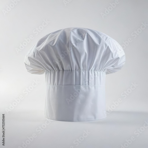 chef hat on white 