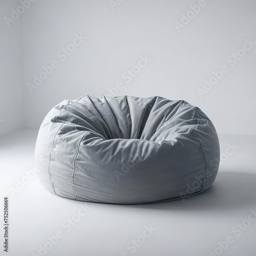 Bean Bag Chair on white
 photo