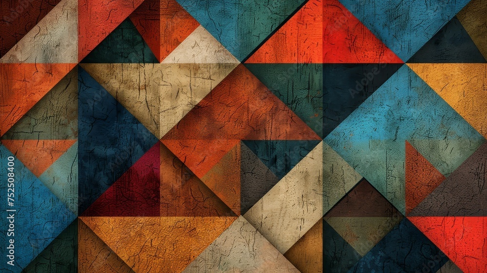 A detailed study of textured geometric patterns A detailed study of textured geometric patterns