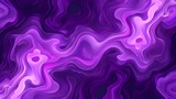 Abstract Purple Waves Background with Fluid Shapes and Neon Glow for Wallpaper or Graphic Design