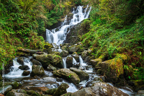 Waterfall in Killarney National Park  Ireland