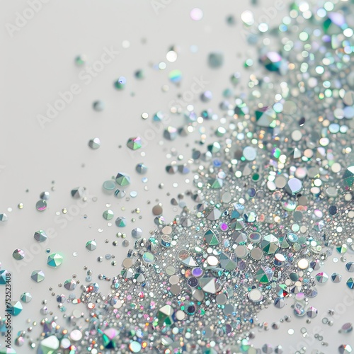 glitter confetti background.