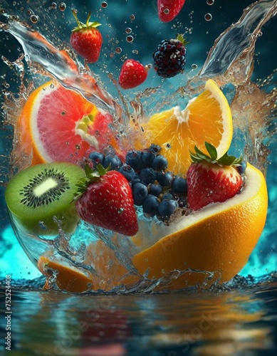 frut splash photo