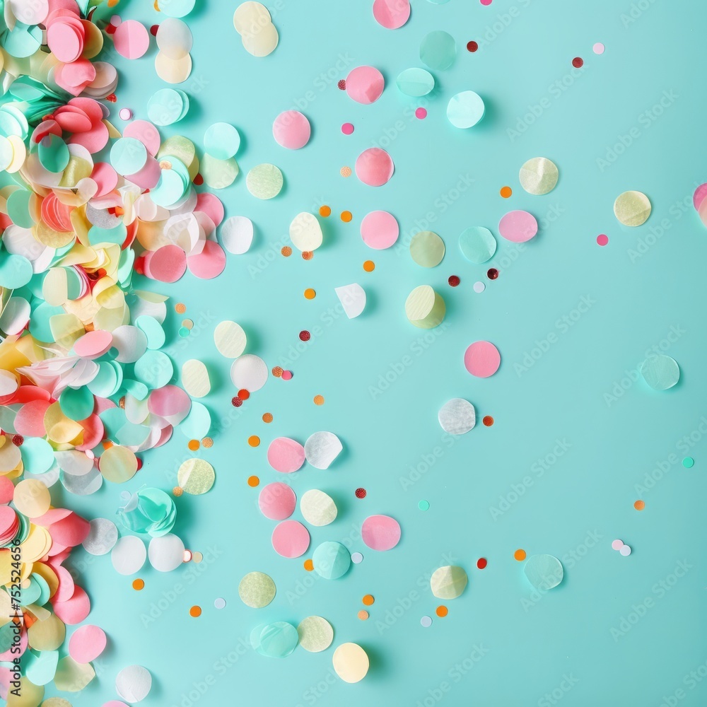 colored confetti. colored confetti.