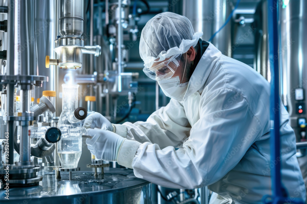 chemical processing technology worker at the laboratory chemical processing technology worker at the laboratory