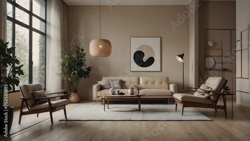 Interior Modern And Contemporary Living Room