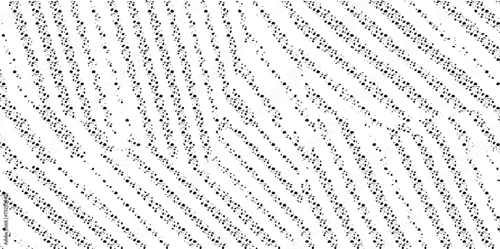 Vector fabric texture. Distressed texture of weaving fabric. Grunge background. Abstract halftone vector illustration. Overlay to create interesting effect and depth. Black isolated on white. EPS10.