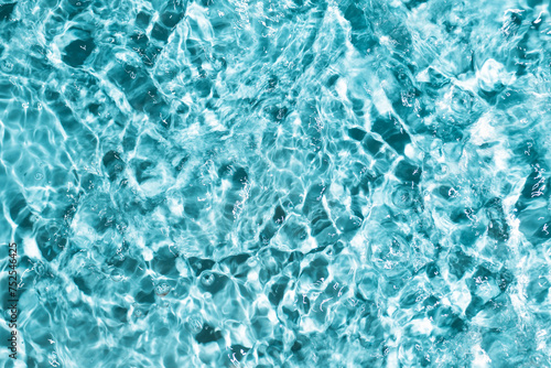 Swimming pool water background top view. Summer vacation. Sea water background.