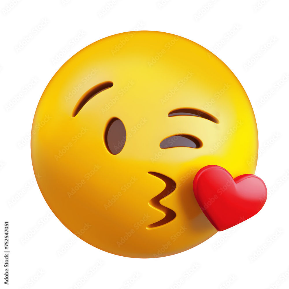 emoji of a winking face blowing a kiss emoji of a winking face blowing a kiss