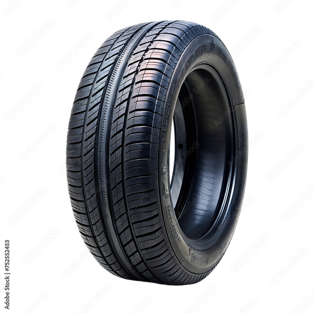 Car tire. isolated on white background.